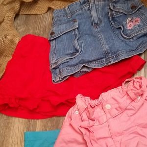 Girls Short and Skirt Lot Disney Size 5
